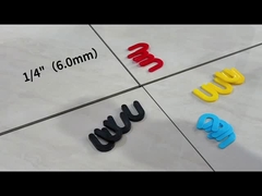 Emballage en plastique de 1/8