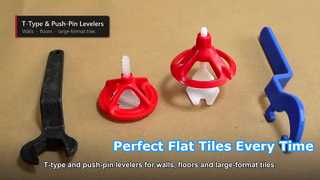 Montre : Système de nivellement de carreaux de 2 mm, 100 pièces pour vitrine de carreaux de 3 à 15 mm