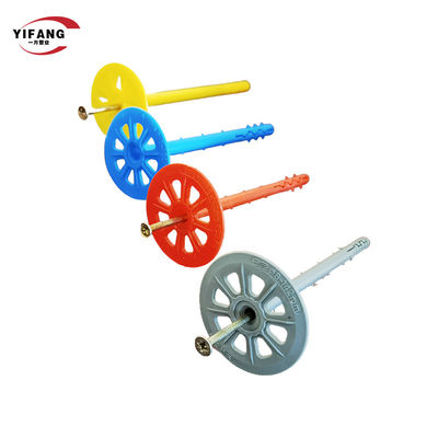 Le mur en acier galvanisé branchent les ancres en plastique d'isolation visse des attaches