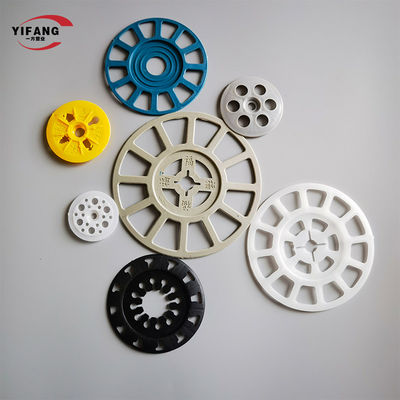joints de réparation de panneau isolant de PE de 60mm pp, disques de réparation d'isolation en plastique