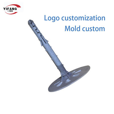 Chauffez les clous de panneau isolant de la conservation 55mm avec le joint en plastique