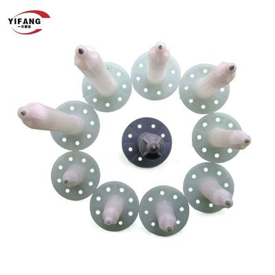 Ancres d'isolation de mur de rendement élevé avec le métal adapté aux besoins du client Pin Length