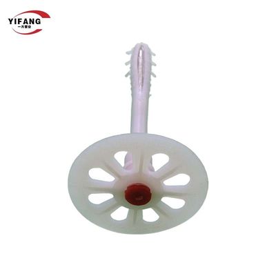 Ancres d'isolation de plastique de l'attache 6.0cm pour le panneau de polystyrène