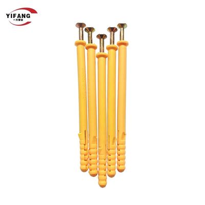 Type concret déformation facile de clou de prises de mur d'ancre d'expansion de plastique petite