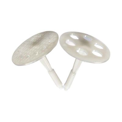 La maçonnerie en plastique adaptée aux besoins du client ancre la longueur de 150mm blanche