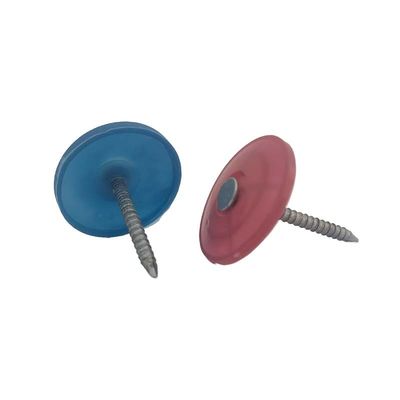 Le chapeau en plastique de mesure de la toiture 12 cloue Ring Shank