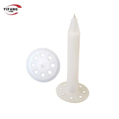 Ancres de tir en plastique d'isolation de mur de HDPE du clou 250mm