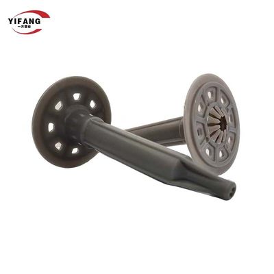 zinc de 60mm plaquant le clou d'isolation de HDPE avec le cadre en plastique