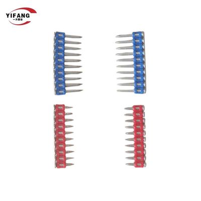 Clous concrets en acier assemblés en plastique de GX120 3.0x27