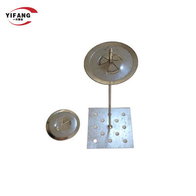 Isolation 25*25 Rockwool de fer galvanisé fixant le Pin