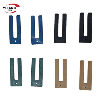 Installations de fenêtres à haute capacité de charge et emballages en plastique de nivellement de 10 mm