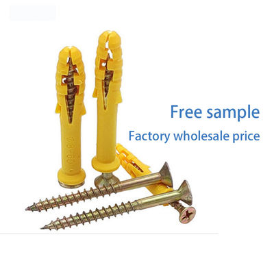 Prises en plastique de vis d'ancre en plastique en nylon d'expansion du PE pp d'OIN 80*40mm