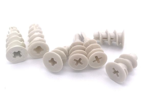 Odm en plastique d'ancres de mur de Pom Self Drilling Hollow 10x33mm