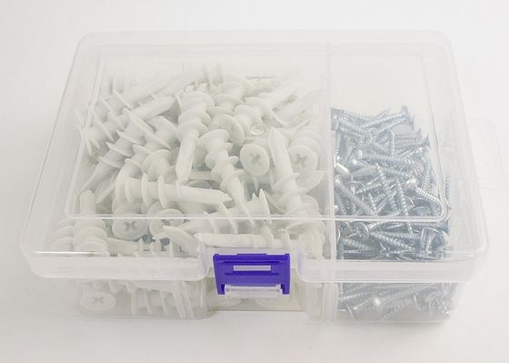 diamètre en nylon 4-4.5mm de vis d'ancre de mur de 13x40mm