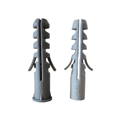 ancre en plastique Gray Wall Plug Rigid d'expansion de 8*40mm