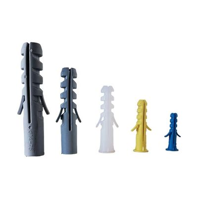 polyéthylène de prise de 10*50mm Gray Plastic Insulation Anchors Wall